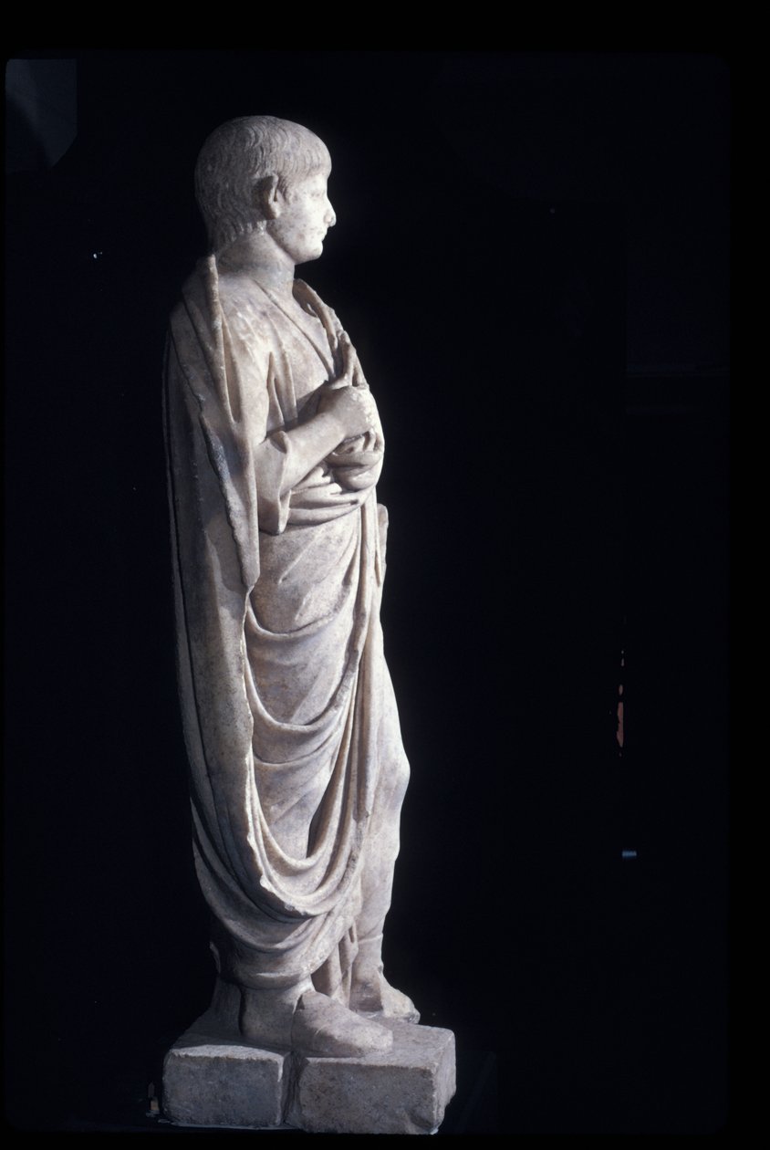 Togate standbeeld van de jonge Nero, ca.50AD door Roman
