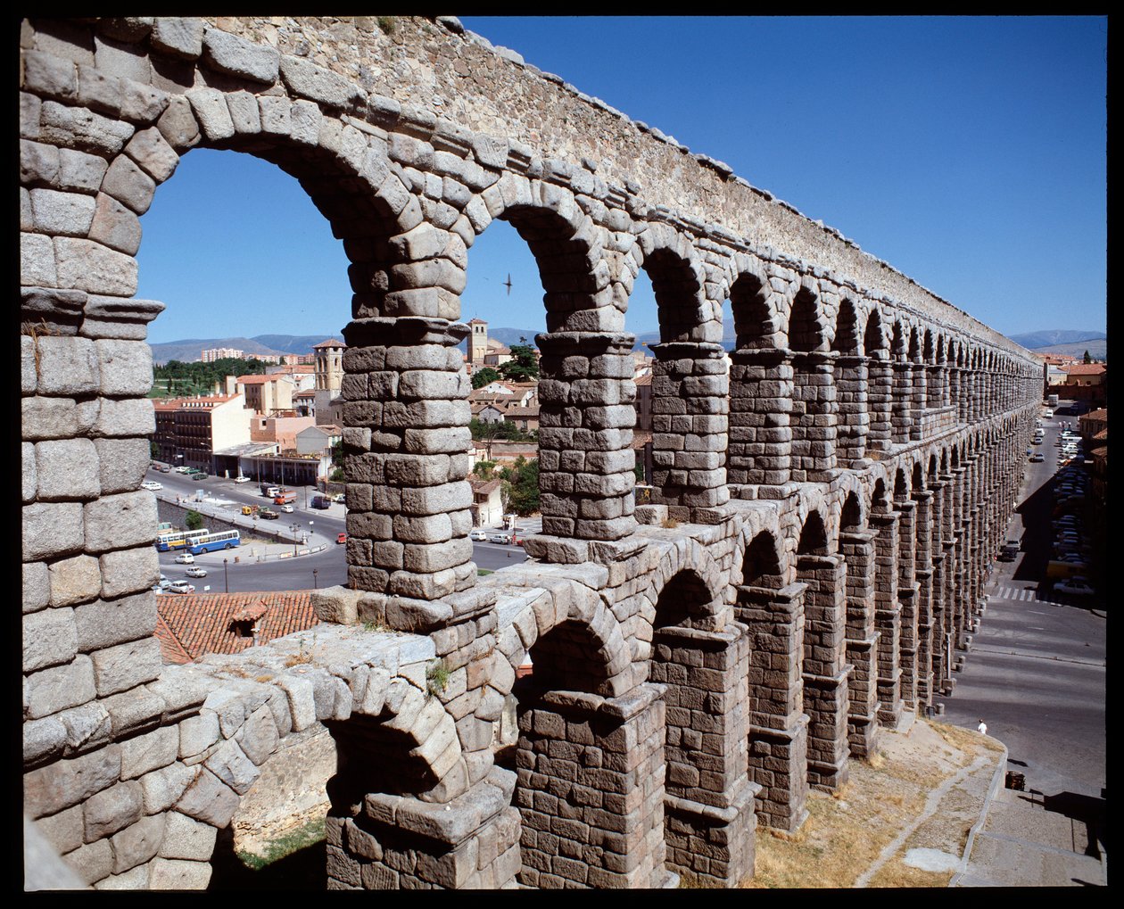 Uitzicht op het Aquaduct door Roman