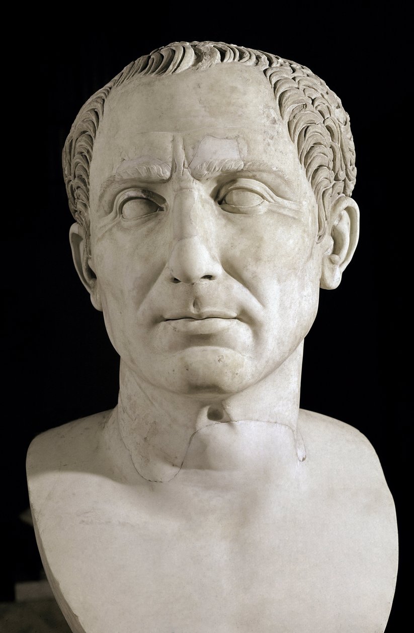 Buste van Julius Caesar door Roman Roman