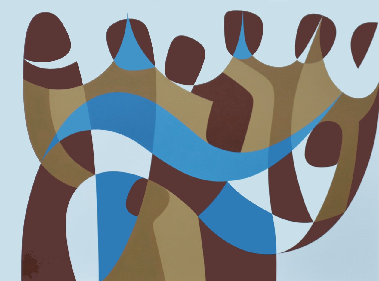 Aanwezigheid IV, 1989 door Ron Waddams