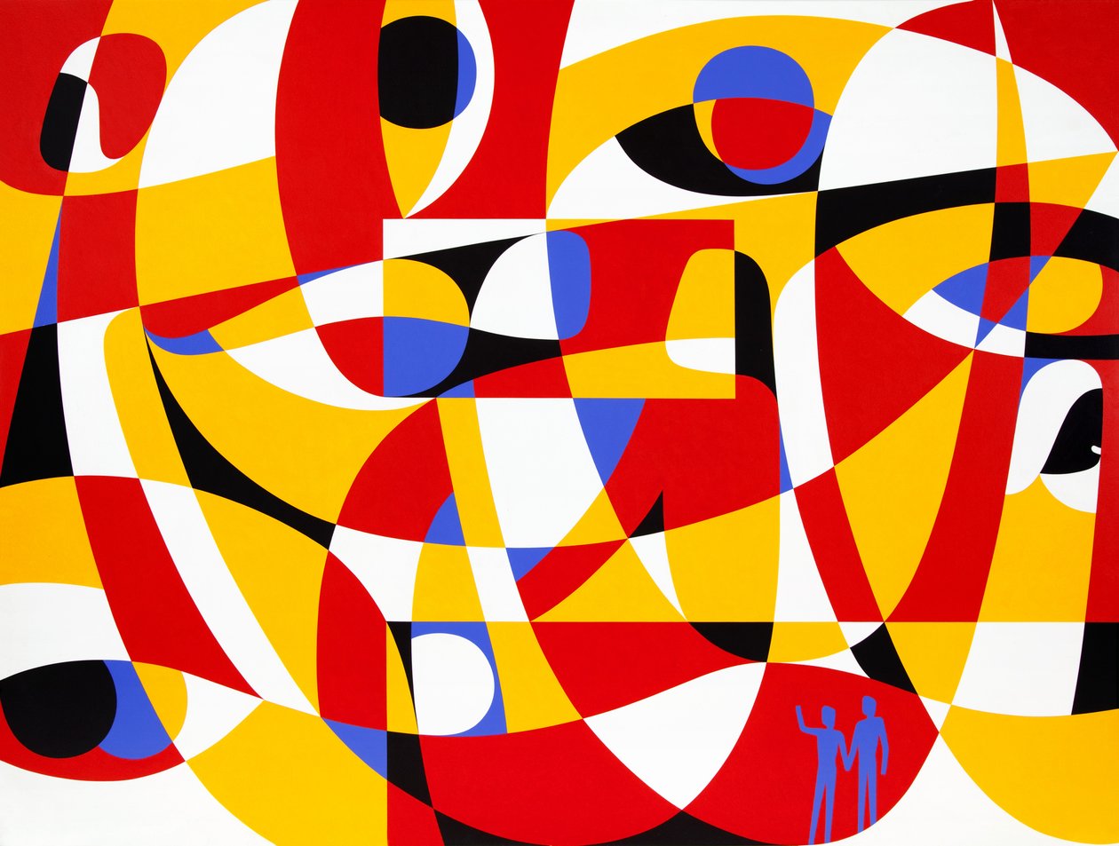 Onbekend schilderij door Ron Waddams
