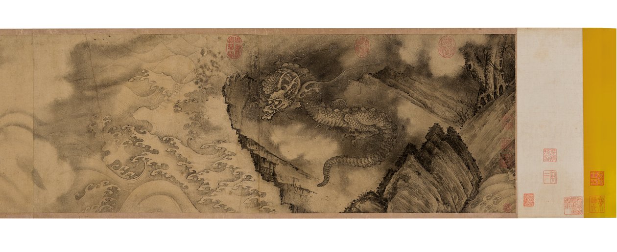 Segment van Zes Draken door Rong Chen
