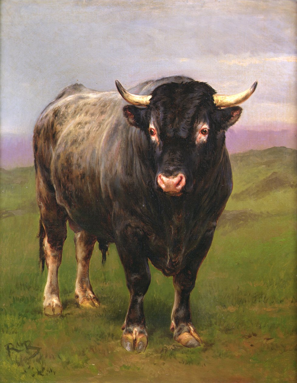 De Zwarte Stier door Rosa Bonheur