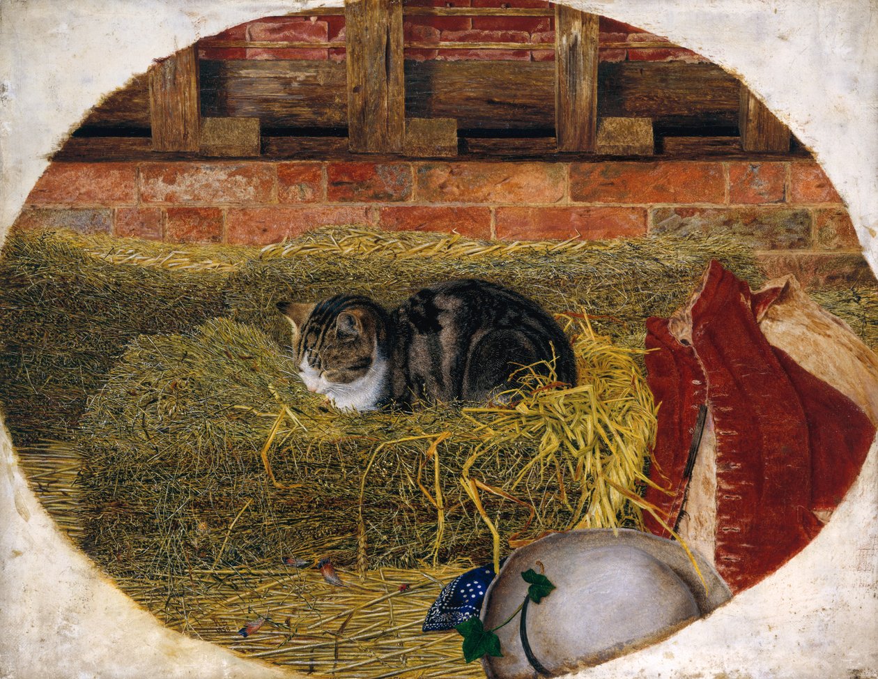 Slaapmutsje, 1858 door Rosa Brett