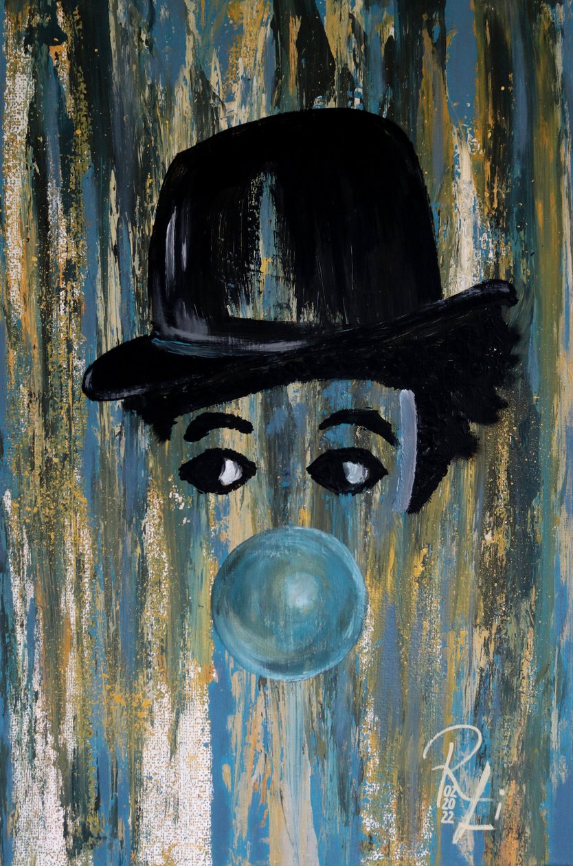 Charlie Chaplin - Ballon I door RosaLi
