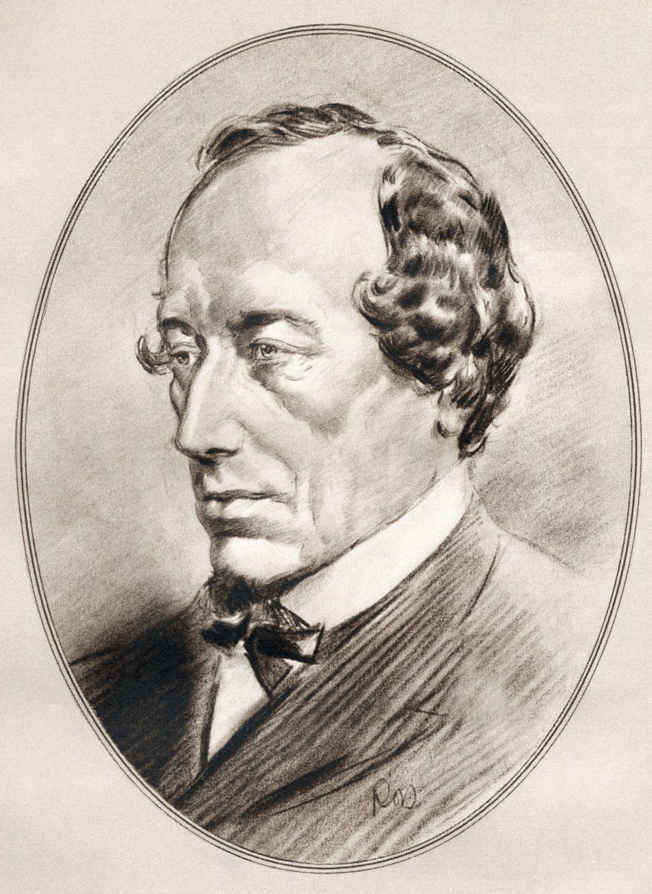 Benjamin Disraeli door Ross Gordon