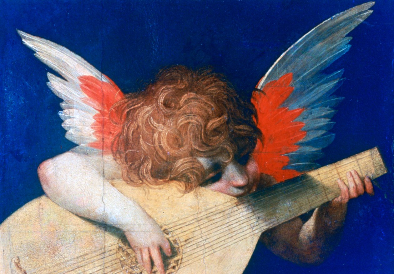 Engel Muzikant door Rosso Fiorentino