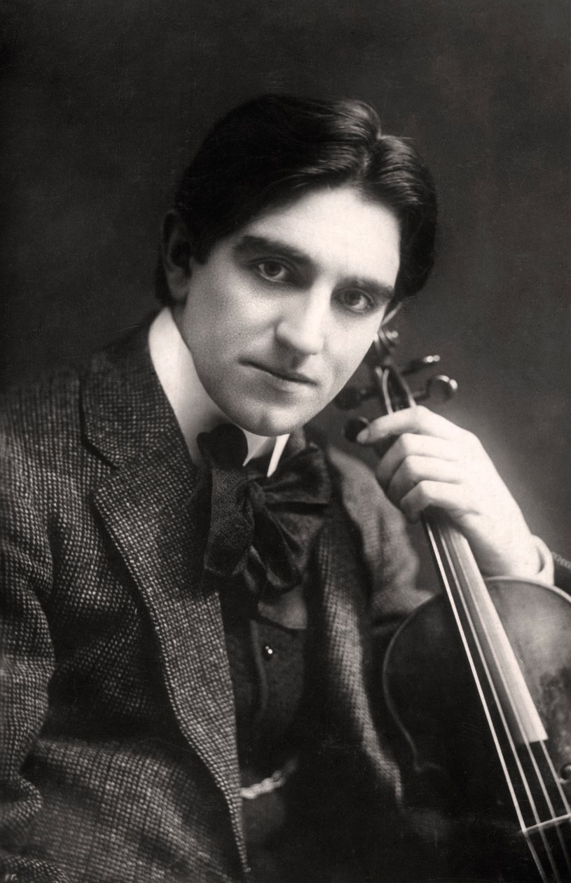 Rohan Clensy, Ierse violist, 1907 door Rotary Photo