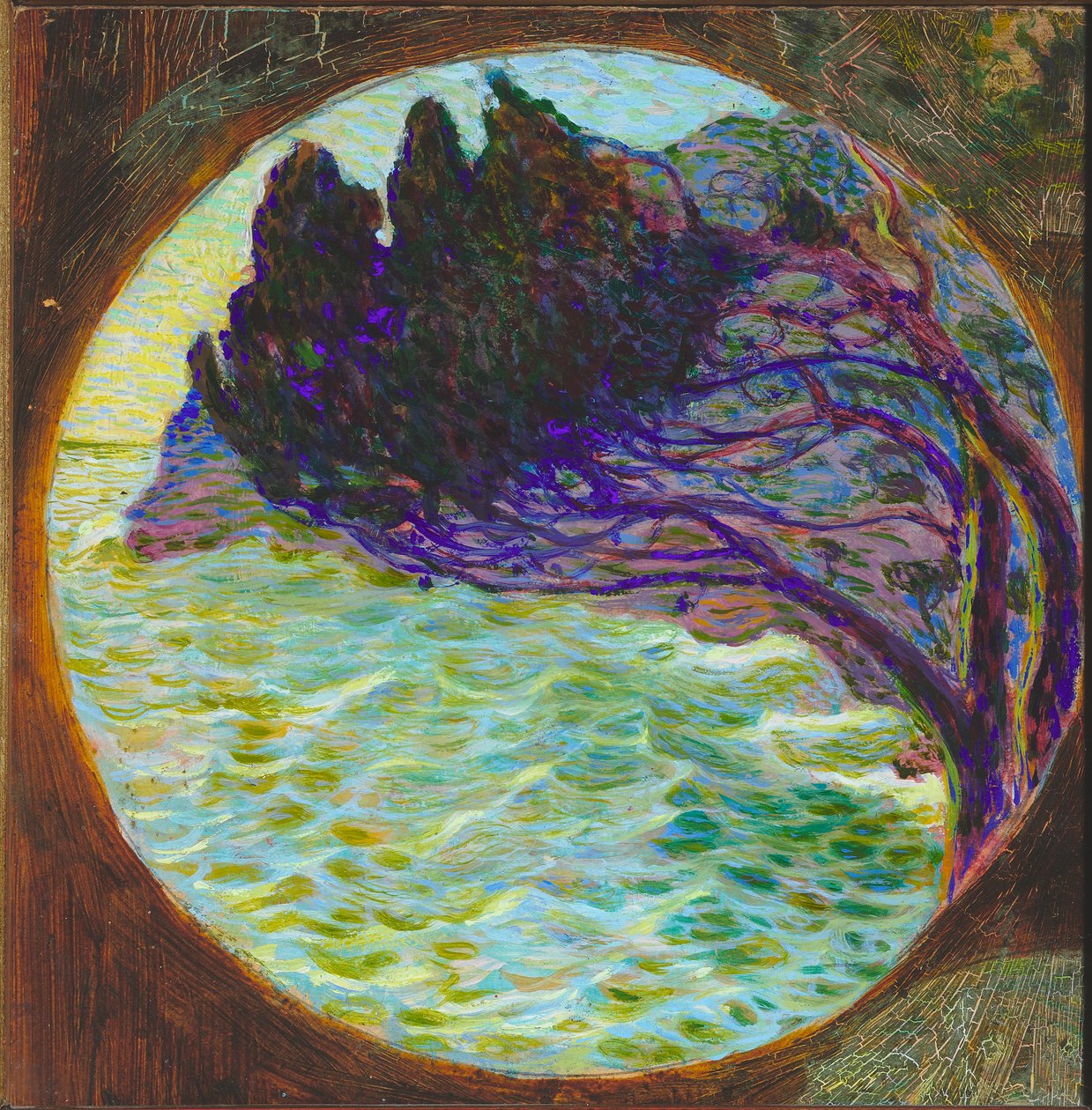 Ruwe zee, 1914-15 door Rubaldo Merello
