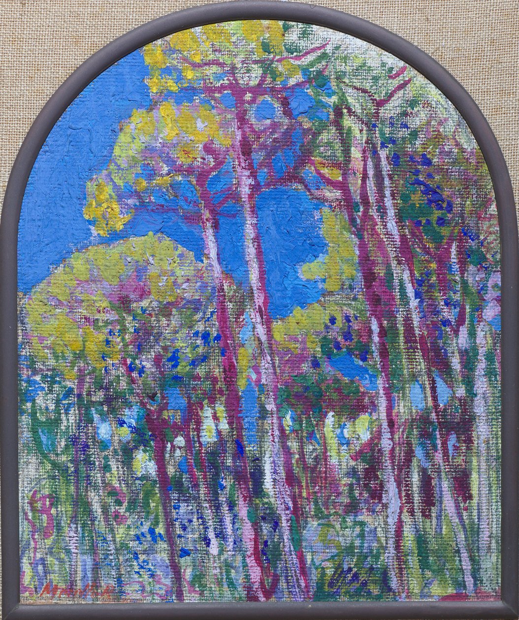 Bomen, ca. 1910-14 door Rubaldo Merello