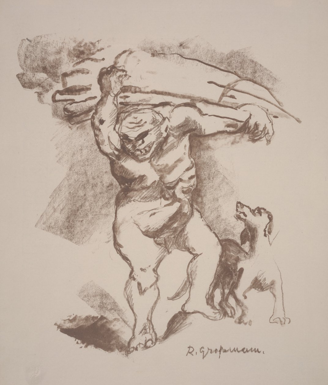 Caliban II door Rudolf Grossmann