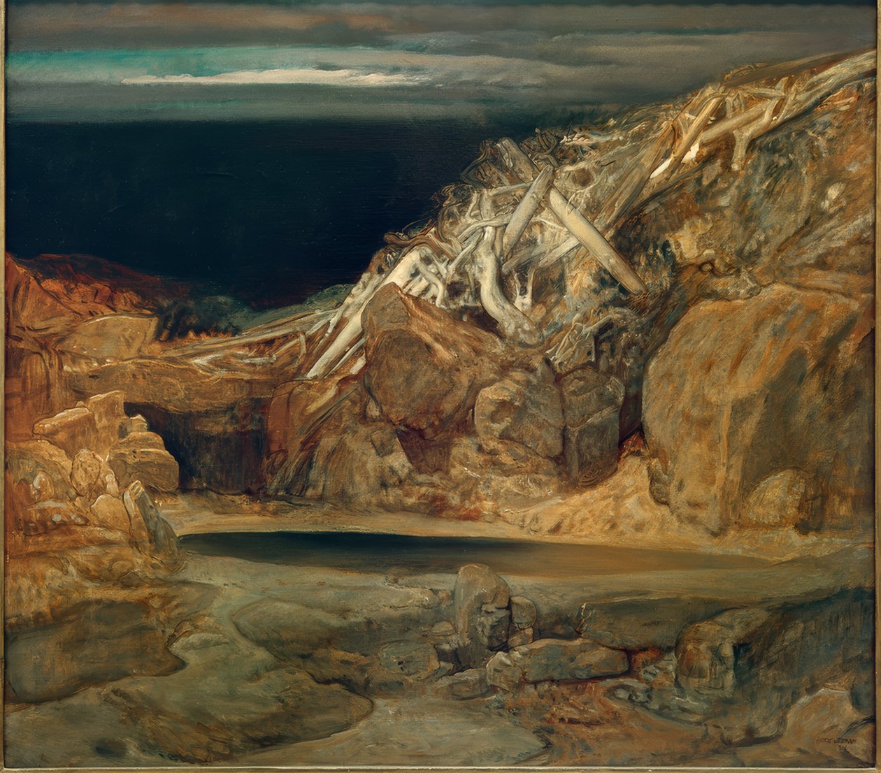 Dode Landschap door Rudolf Jettmar