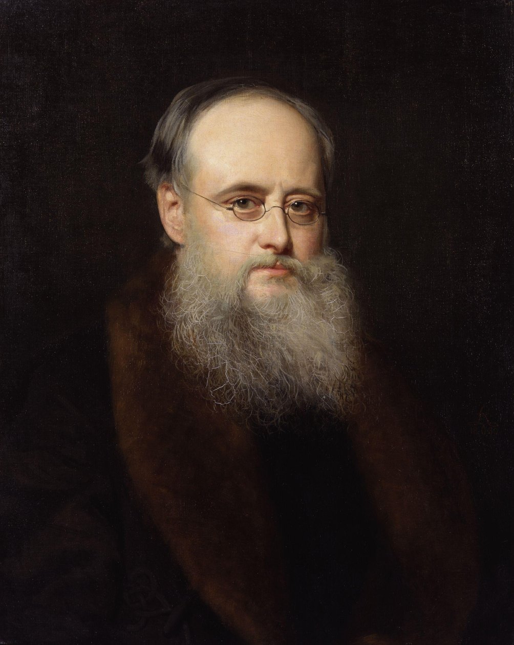 Wilkie Collins door Rudolf Lehmann
