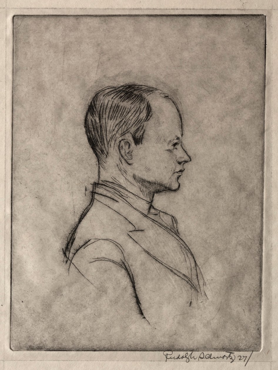 Portret door Rudolf Schwartz