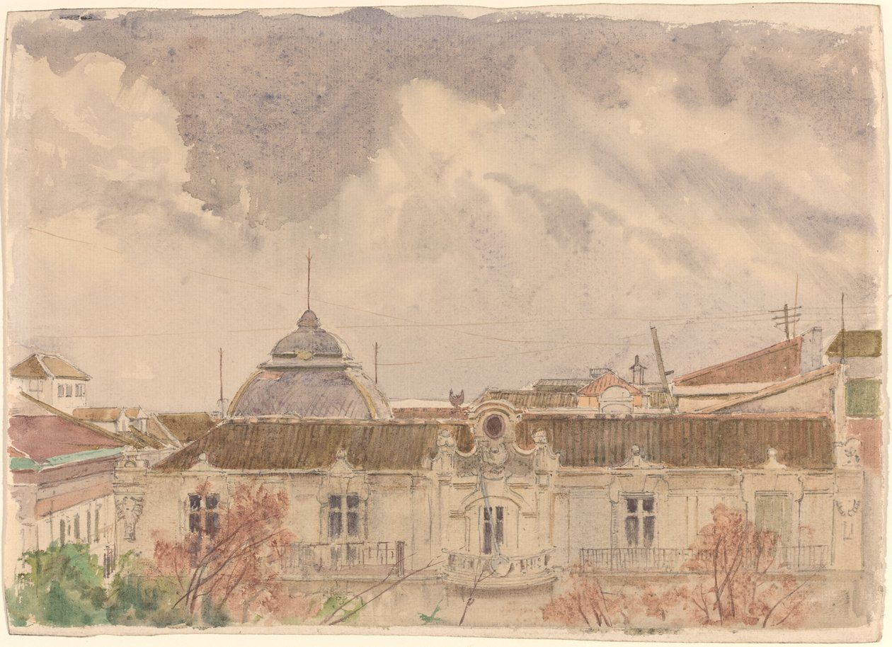 Paleis Belvedere, Wenen door Rudolf von Alt