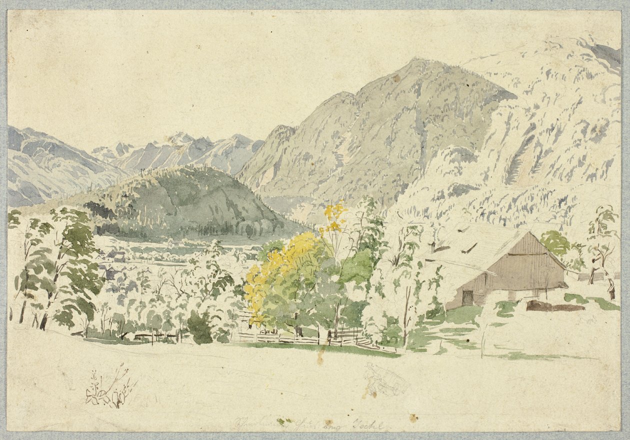Schmolnau bij Ischl door Rudolf von Alt