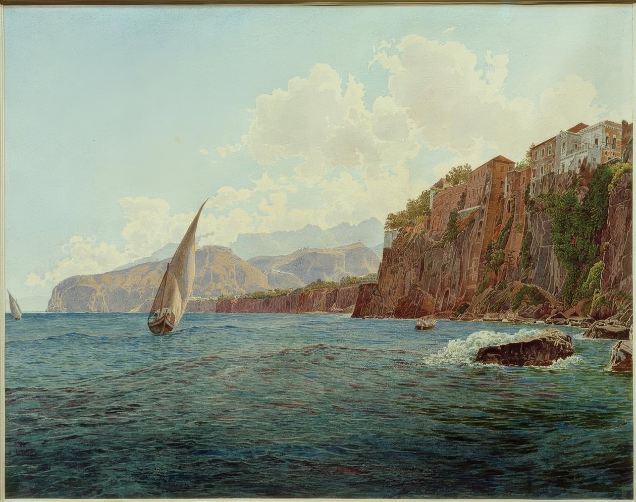 Sorrento (Campanië, Italië) door Rudolf von Alt