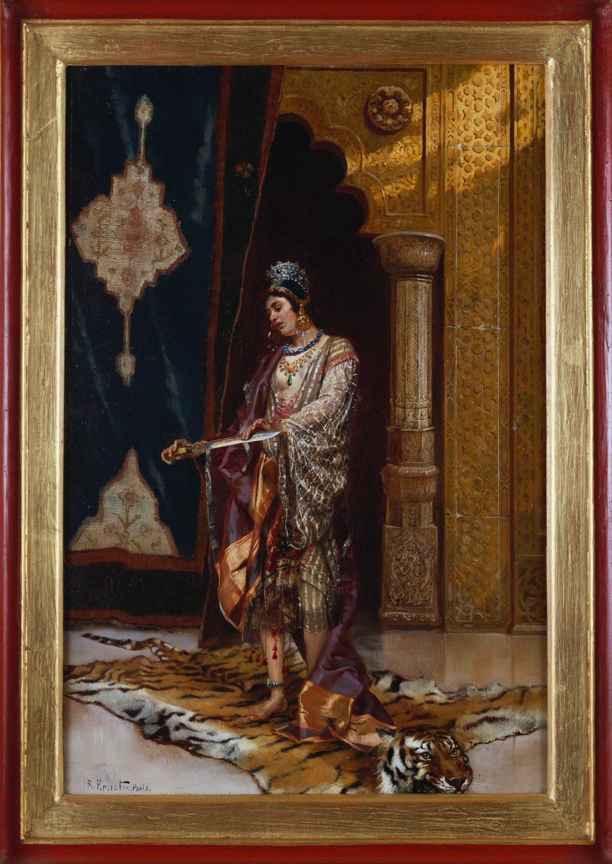 Een Odalisk door Rudolphe Ernst