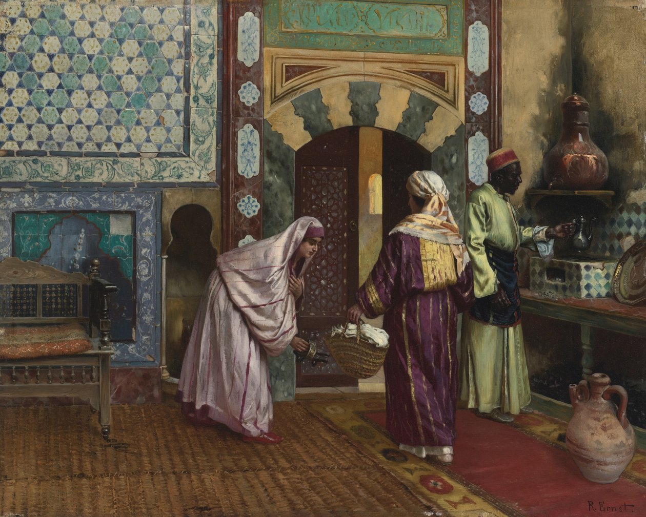 In de hammam door Rudolphe Ernst