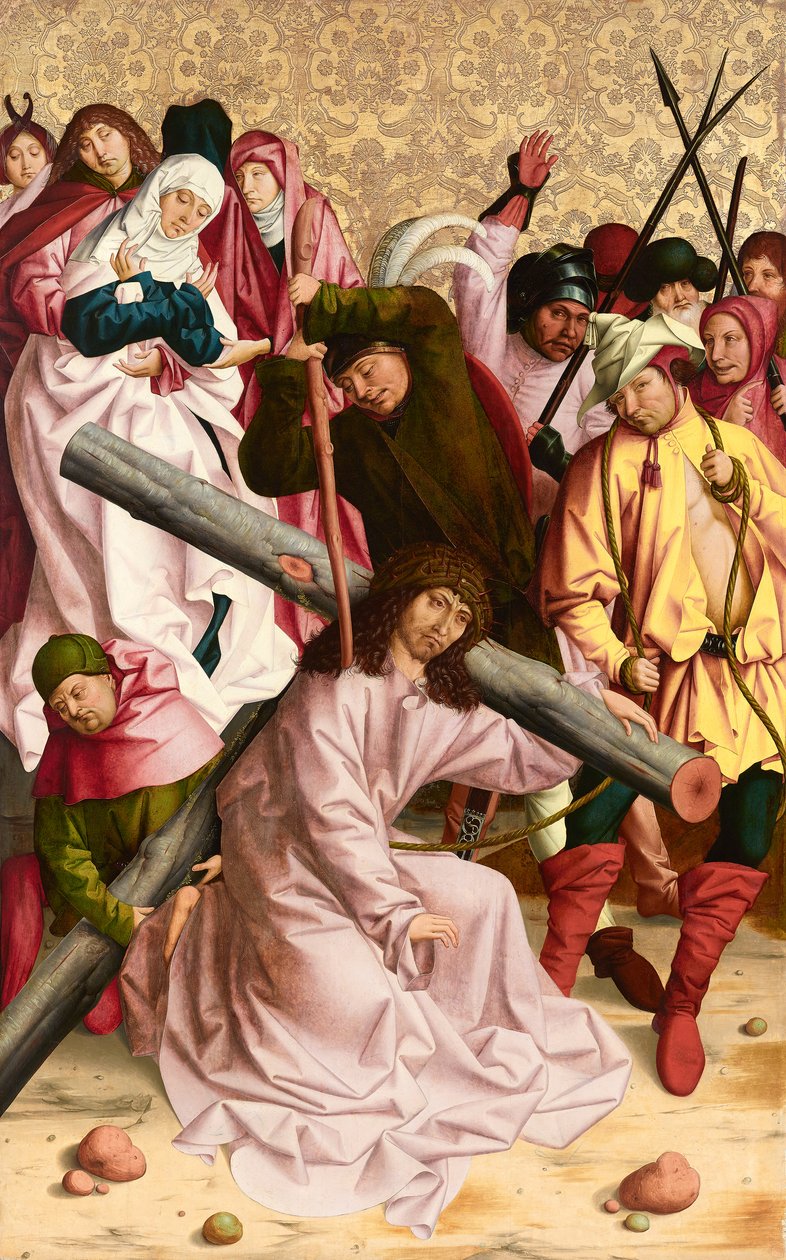 Kruisdraging van Christus door Rueland Frueauf d. Ä.