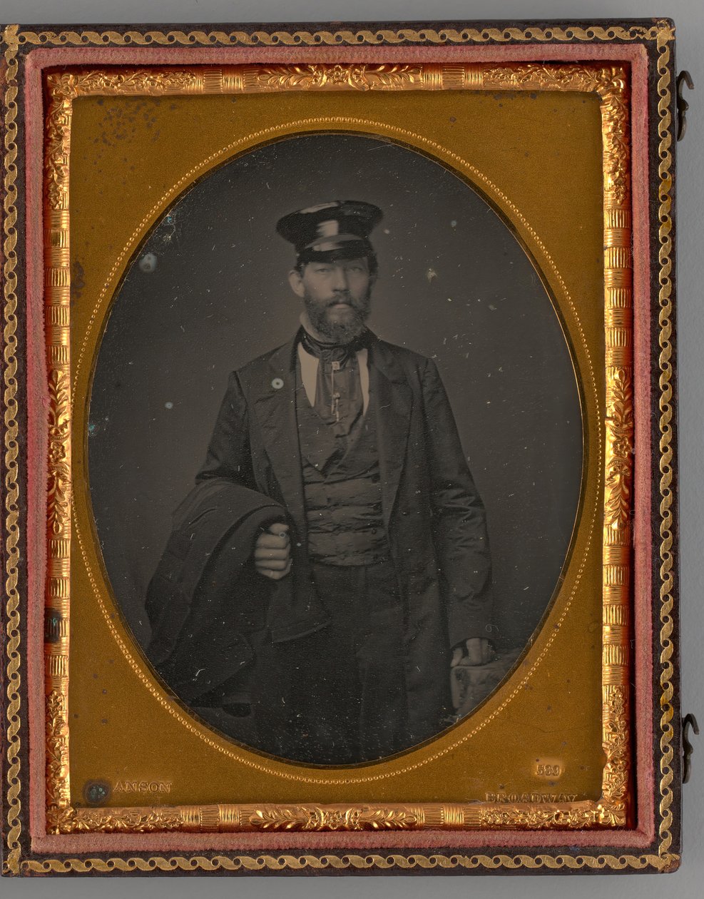 Ongenoemd Portret van een Man door Rufus Anson
