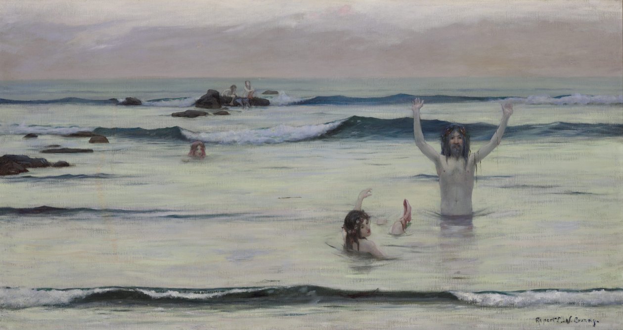 Tritons door Rupert Bunny