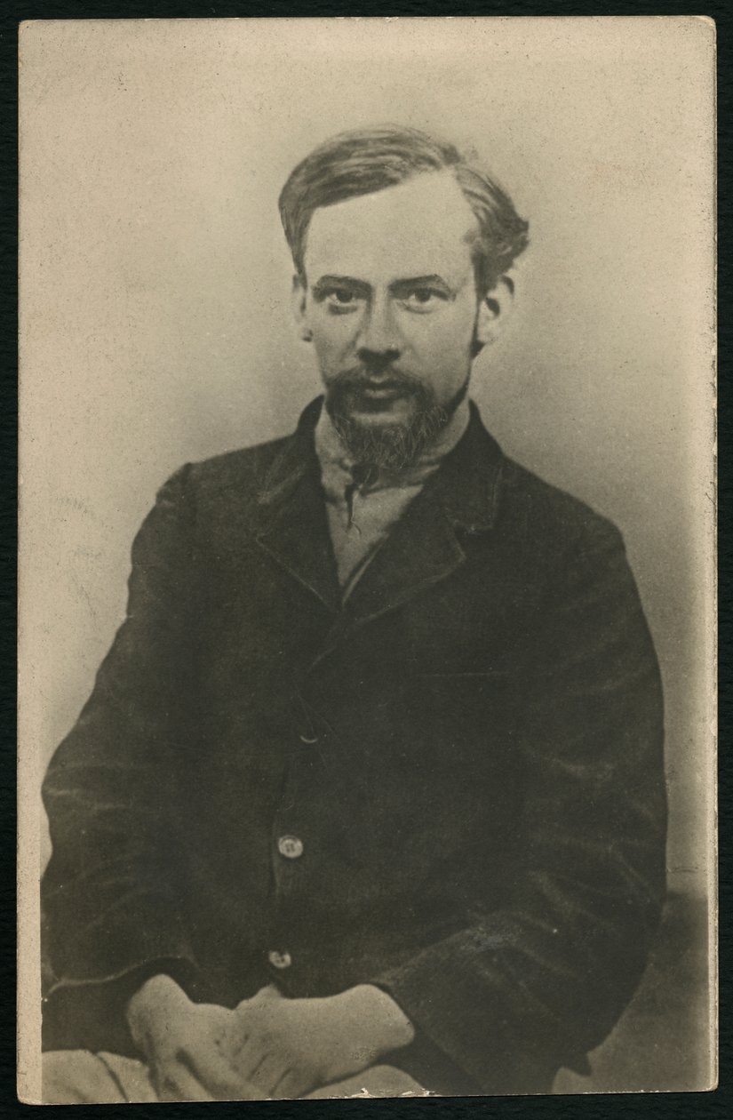 Portret van Fjodor Michajlovitsj Dostojevski door Russian Photographer