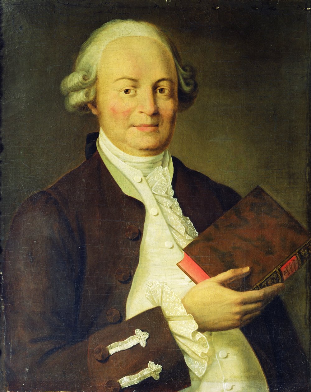 Portret van Vasili K. Trediakovsky door Russian School