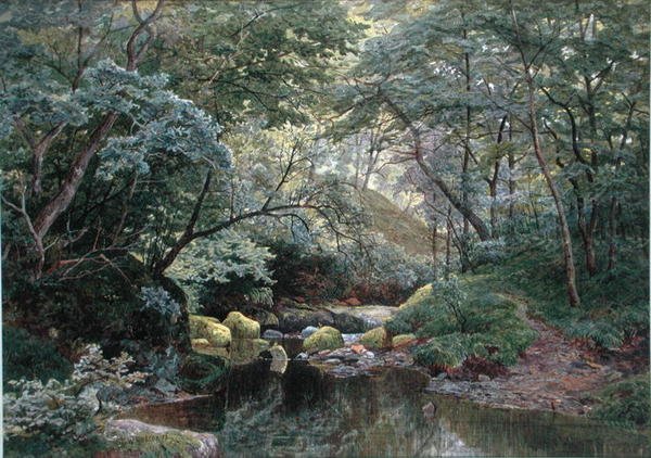 Een Bosbeek door S.G. Williams Roscoe