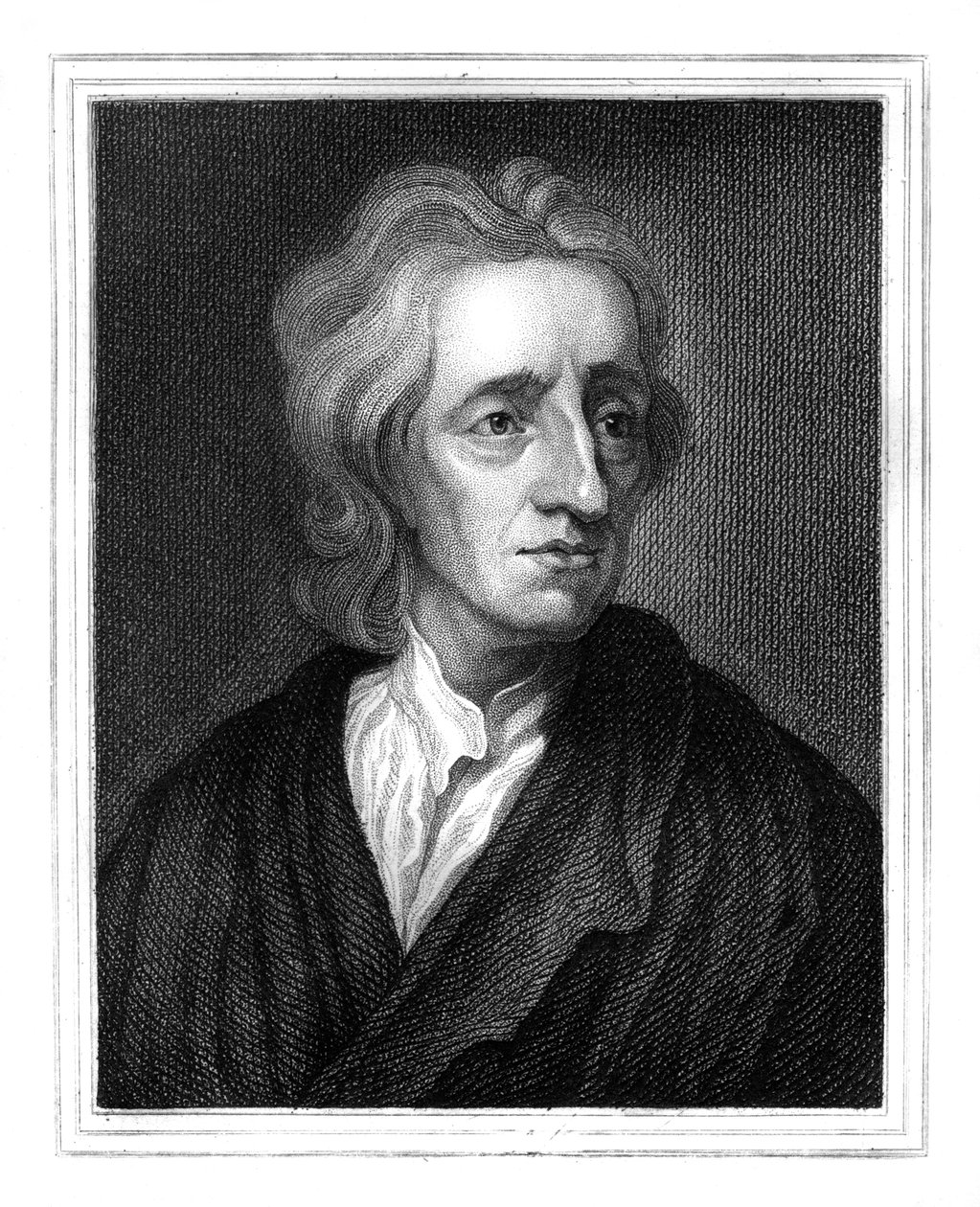 John Locke, Engelse filosoof, 1825 door S. Freeman