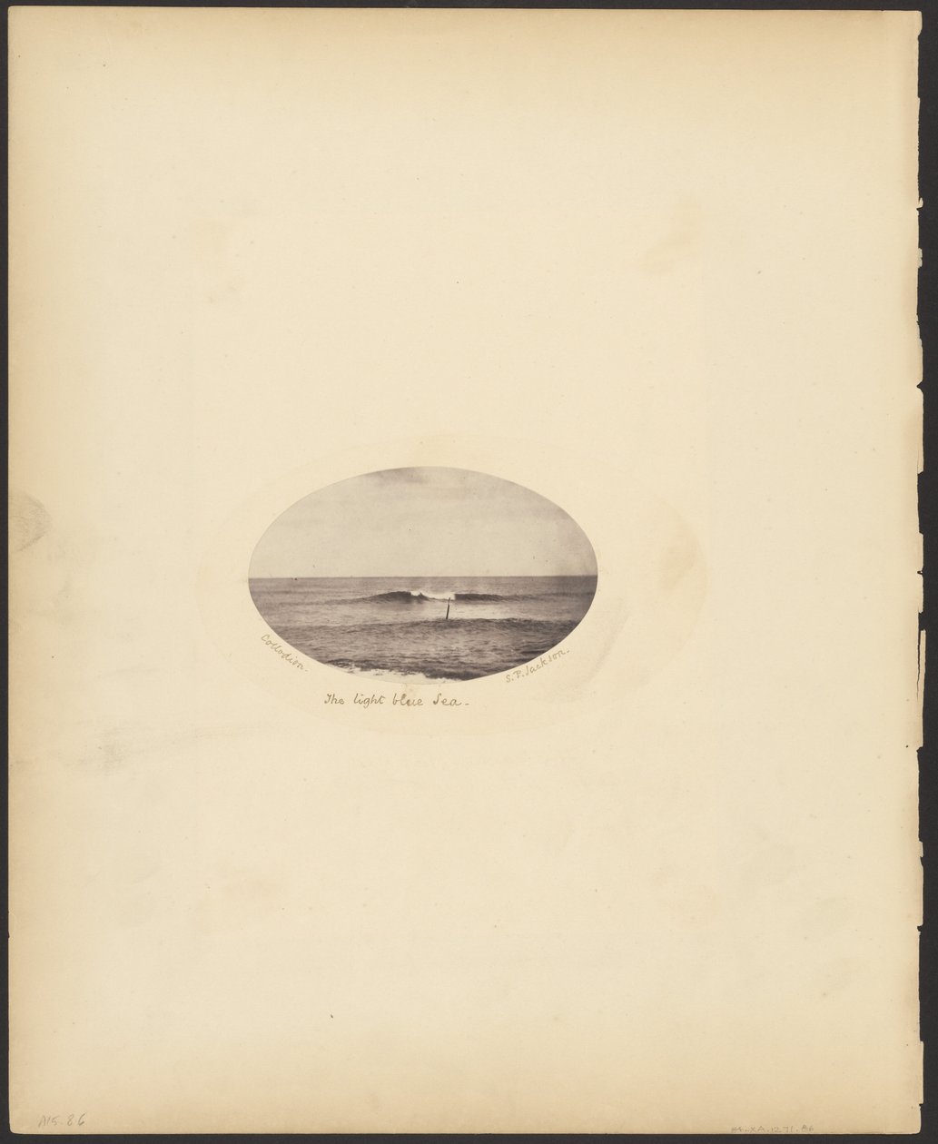 De lichtblauwe zee door S. P. Jackson