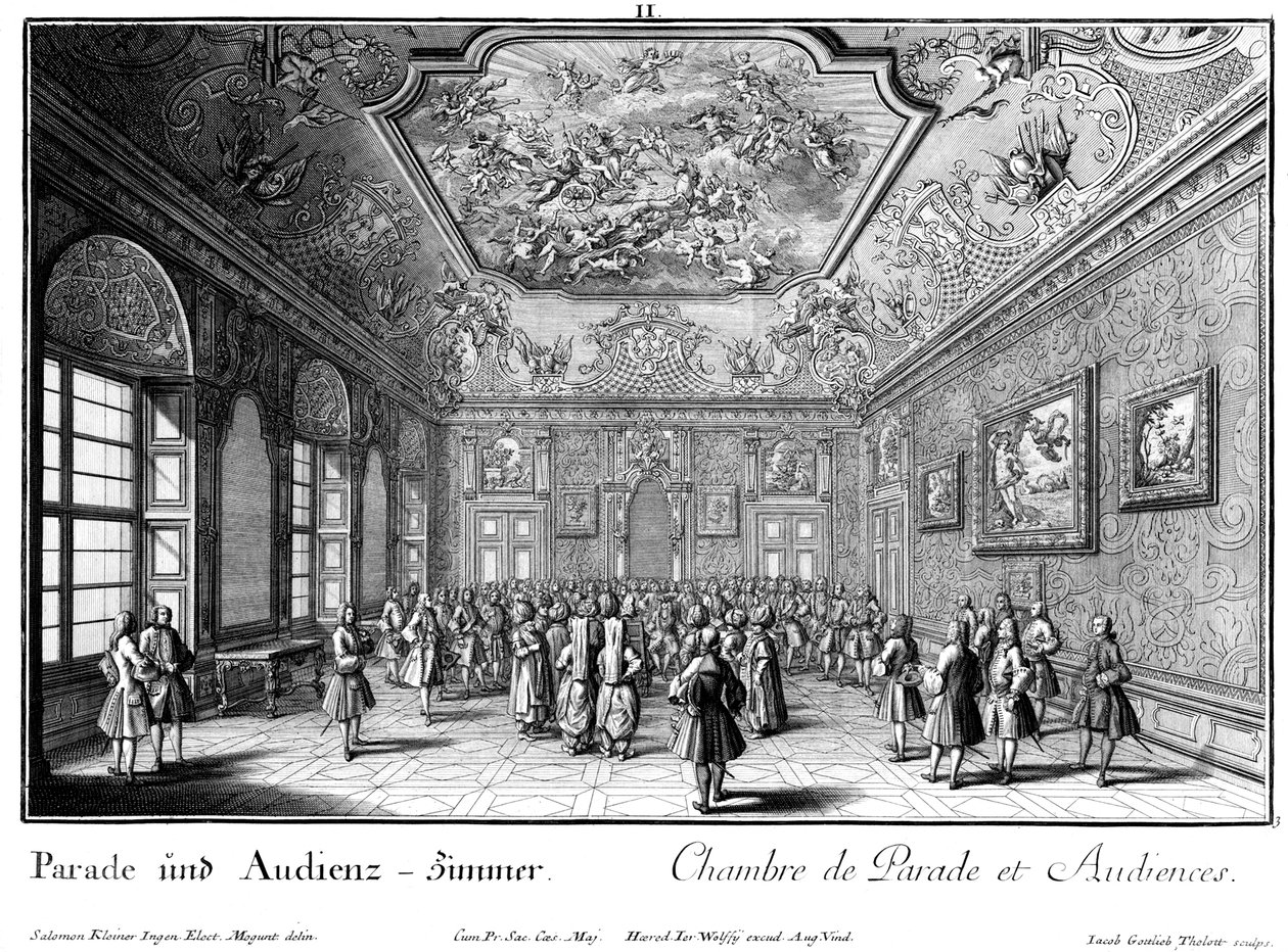 Ontvangstzaal door Salomon Kleiner