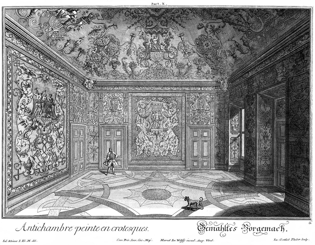 Grotkamer door Salomon Kleiner