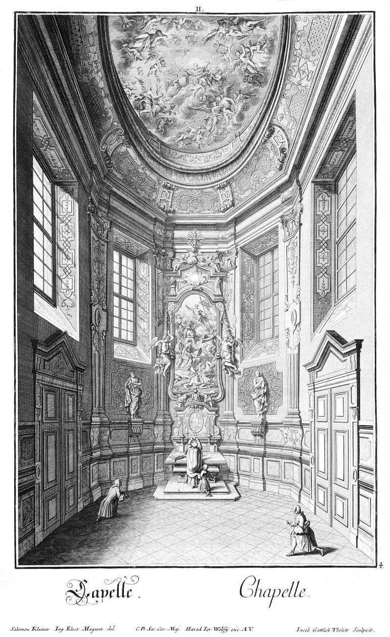 Slotkapel door Salomon Kleiner