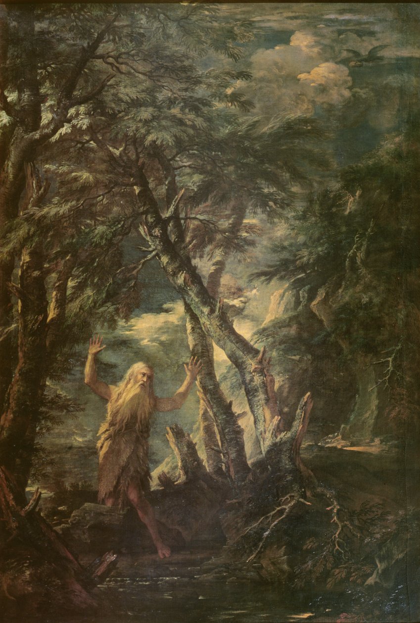 St. Paulus van Thebe door Salvator Rosa