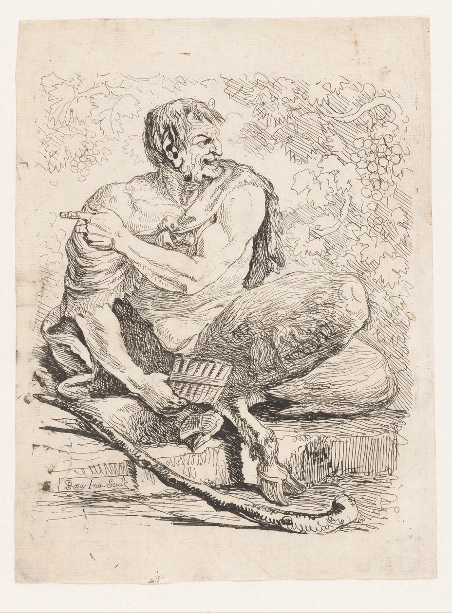 Pan door Salvator Rosa (rejected attribution)