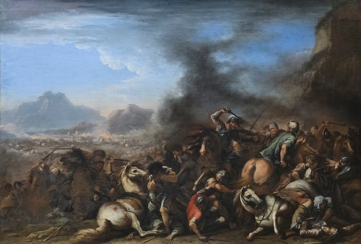 Slag door Salvator Rosa