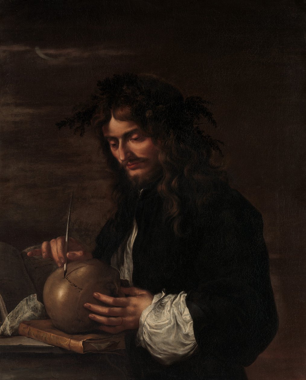 Zelfportret door Salvator Rosa