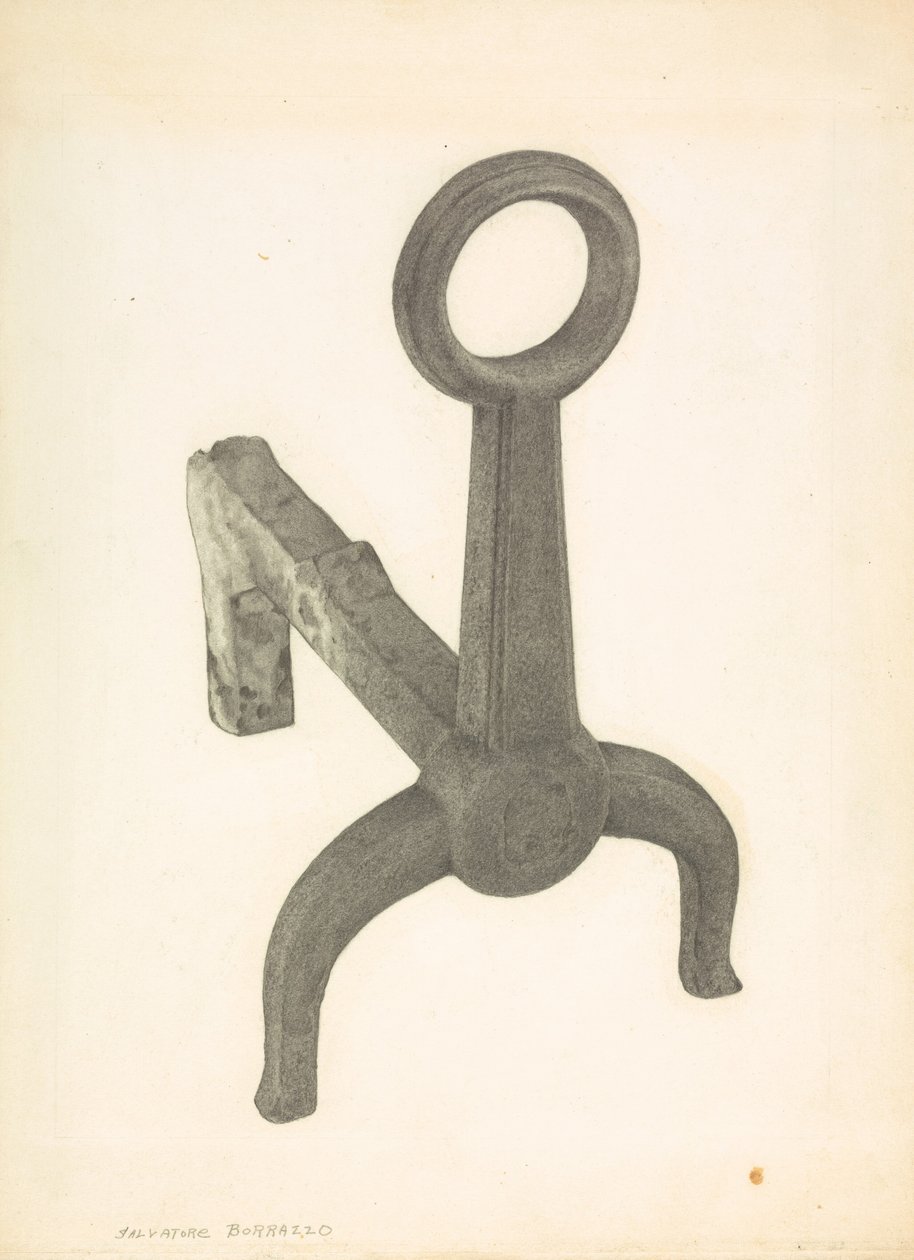 Haardijzer door Salvatore Borrazzo