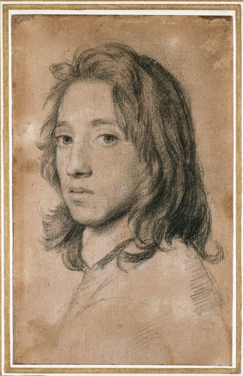 Portret van Thomas Alcock, 17e eeuw door Samuel Cooper