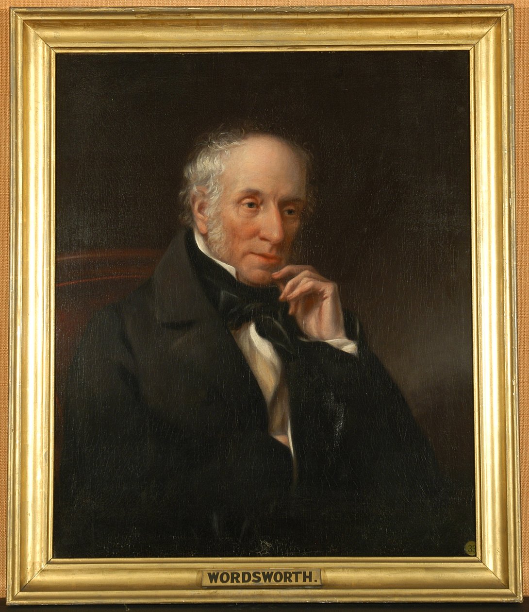 Portret van William Wordsworth, 1844 door Samuel Crosthwaite