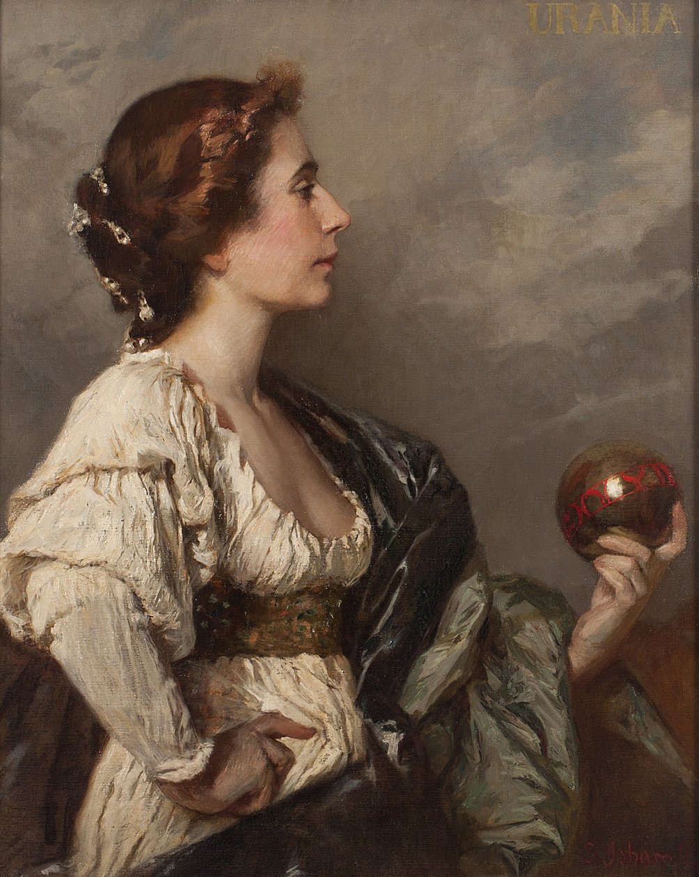 Urania door Samuel Isham