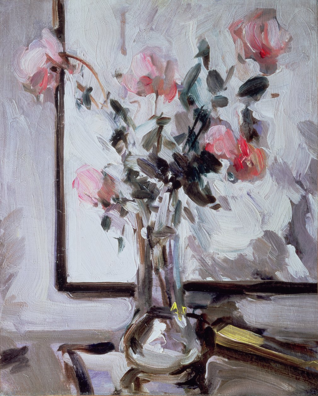 Stilleven met Rozen door Samuel John Peploe