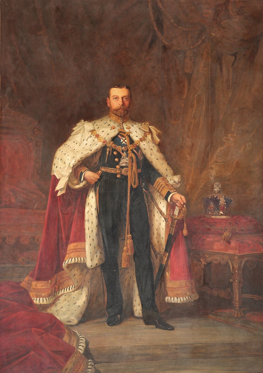 Koning George V door Samuel Luke Fildes