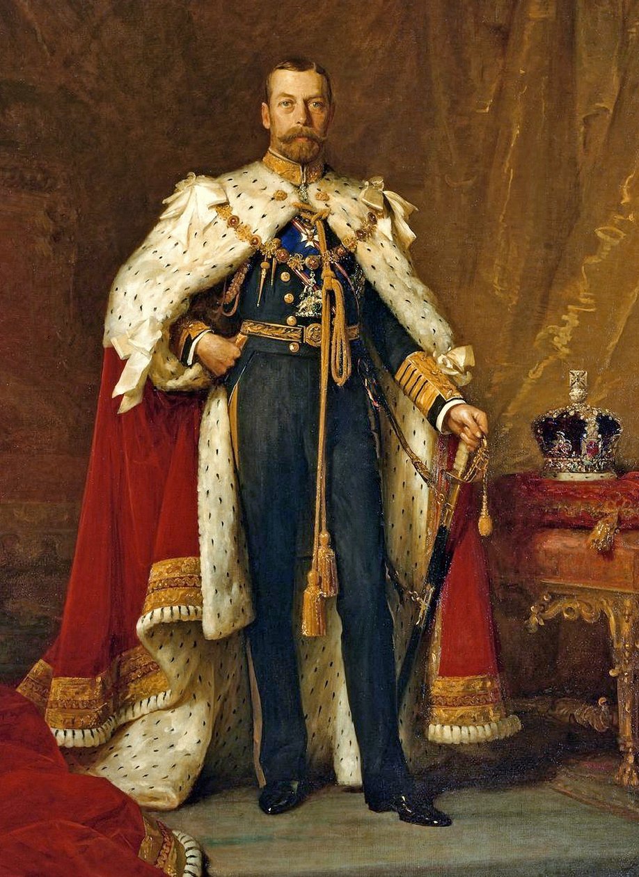 Koning George V, 1911 door Samuel Luke Fildes