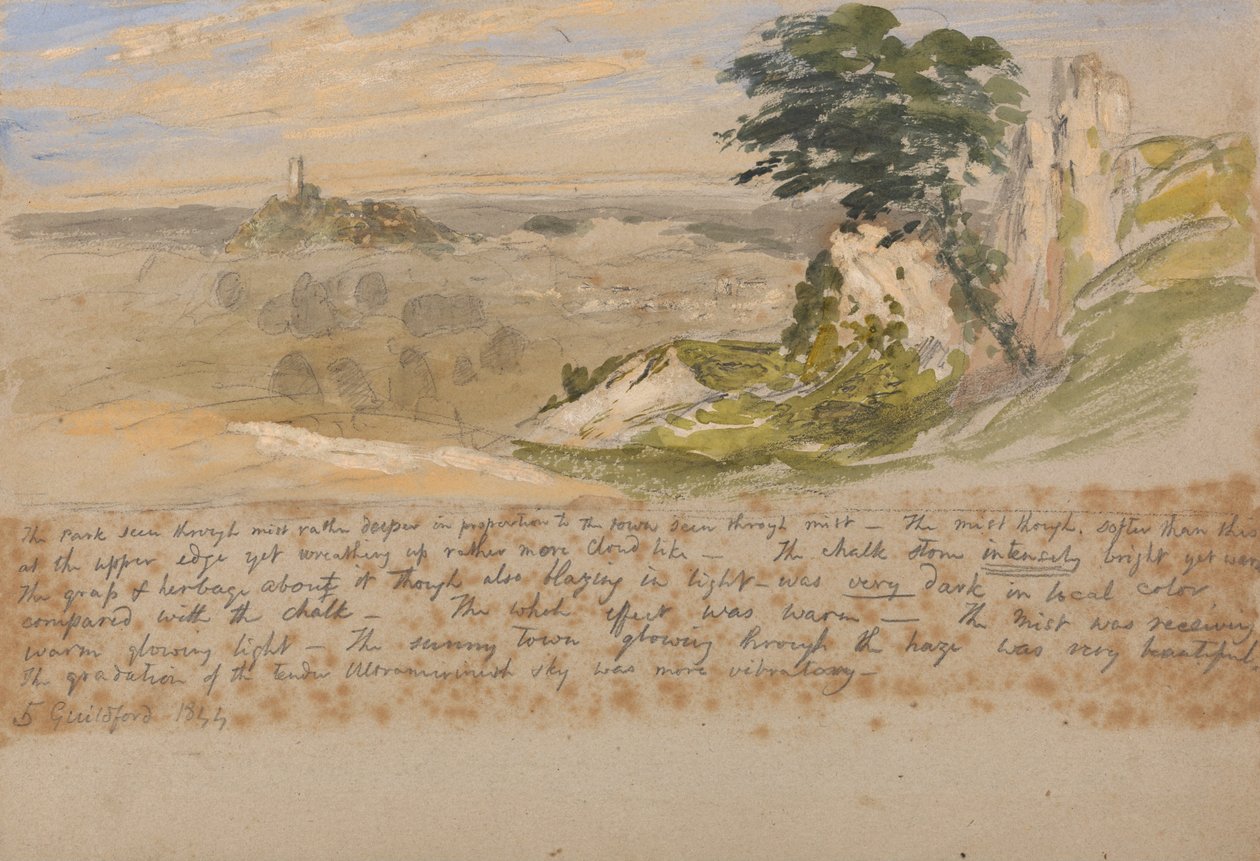 Guildford door Samuel Palmer