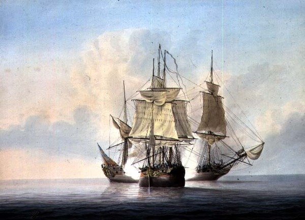 Crescent en reünie door Samuel Atkins