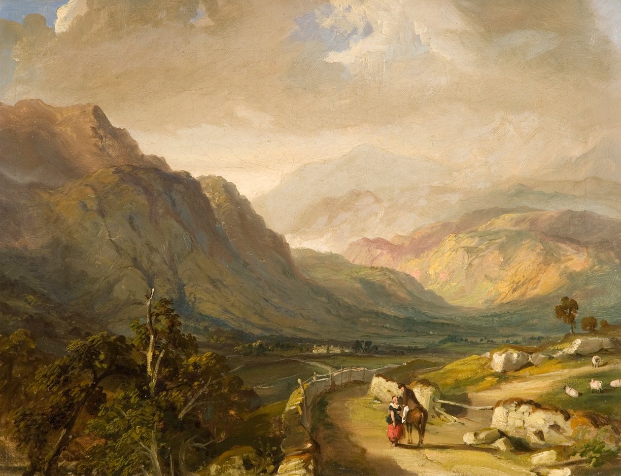 Borrowdale door Samuel Bough