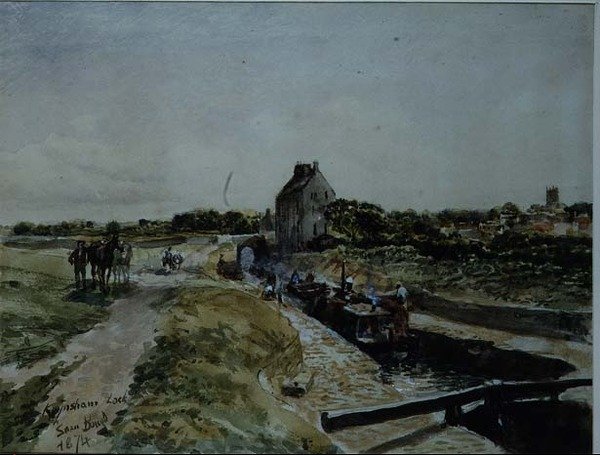 Keynsham Sluis door Samuel Bough