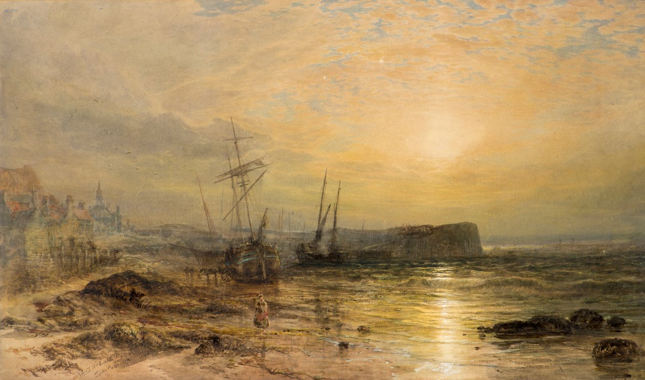 West Wemyss Haven door Samuel Bough